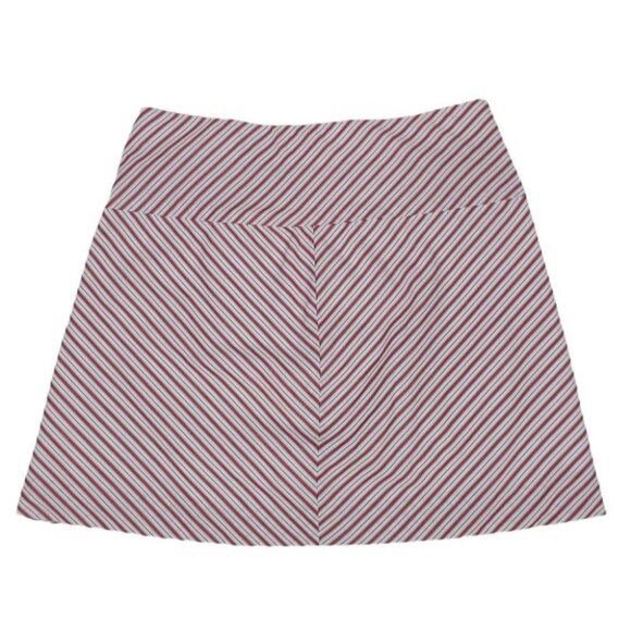 ZARA Stripes pleated bow wrap mini skirt - Picture 3 of 14